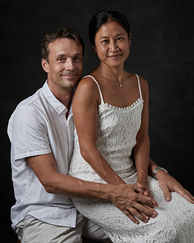 Portrait de famille Tahiti  séance famille studio Tahiti @laurentloussan