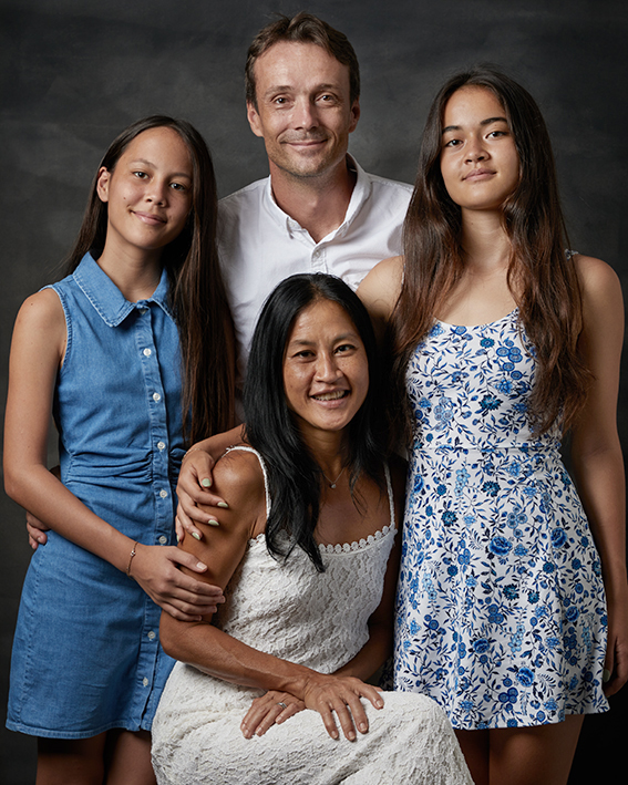 séance portrait famille Tahiti @laurentloussan